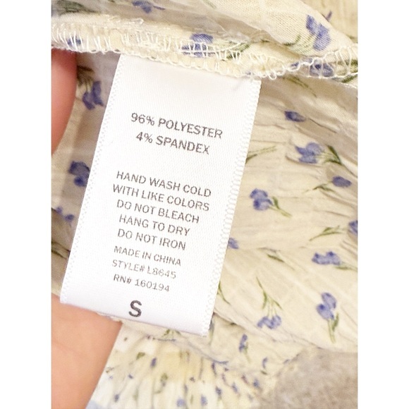 By Together Floral Print Tank Size S - Picture 8 of 8